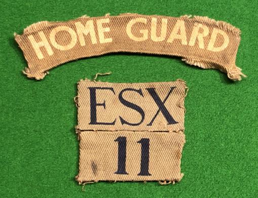 11th Essex Battalion Home Guard titles.