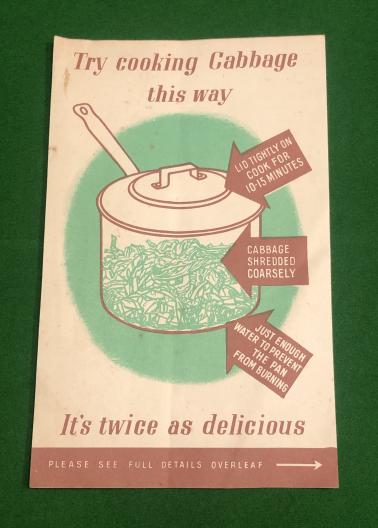 MOF leaflet - Cabbage Cooking.