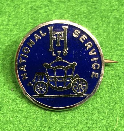 HT Ltd National Service Lapel Badge.