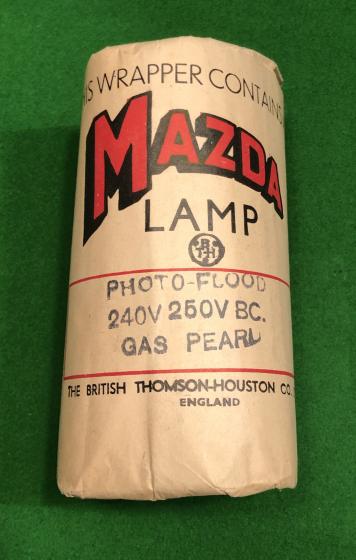 Wartime lightbulb.