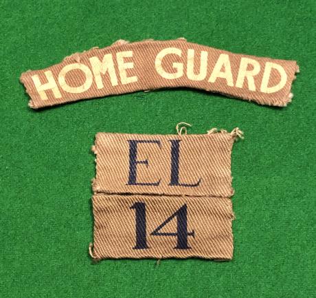 14th Lancashire Battalion Home Guard titles.