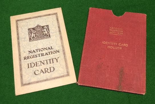 National Identity Card and Card Holder.