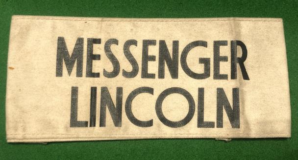 Lincoln A.R.P. Messenger Armband.