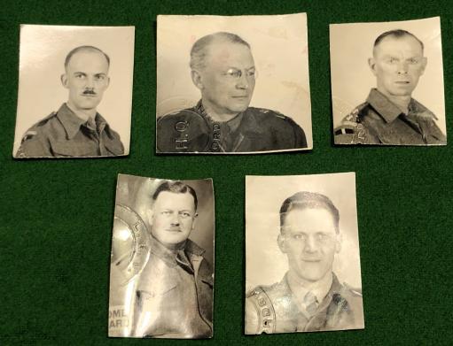 Bedfordshire Home Guard/LDV Identity Card Photographs.