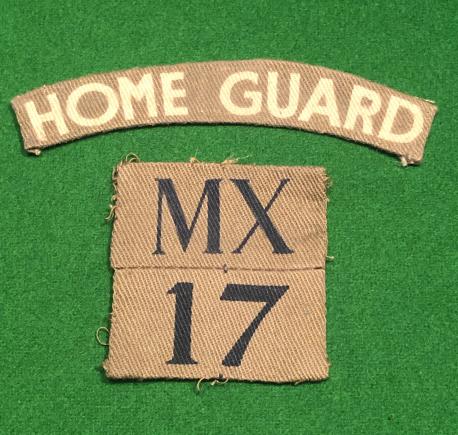 17th Middlesex ( Harrow ) Btn. Home Guard Titles.