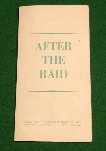 After the Raid Leaflet - Provincial Edition.