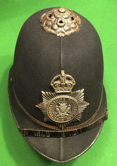 Wartime Police Helmet - Nottinghamshire.