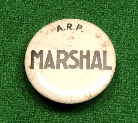 ARP Marshal lapel badge.