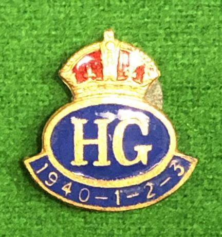 Home Guard Lapel badge with Years of Service.