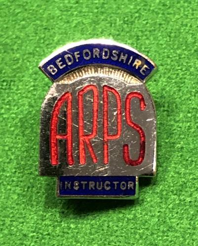 Bedfordshire ARPS Instructor's Lapel Badge.