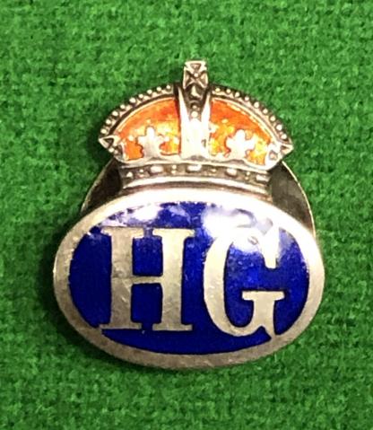 Home Guard Silver Lapel badge.