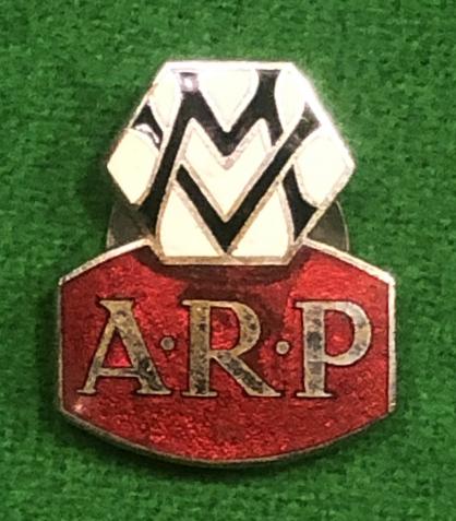  Metrovick ARP Lapel Badge.