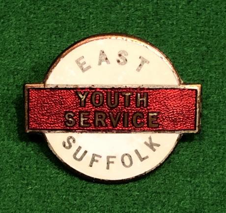 East Suffolk Youth Service Squad lapel badge.