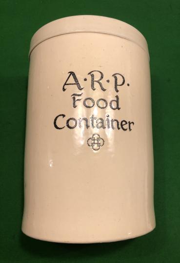 ARP Earthenware Food Container.