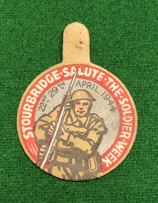 Stourbridge Salute the Soldier Badge.