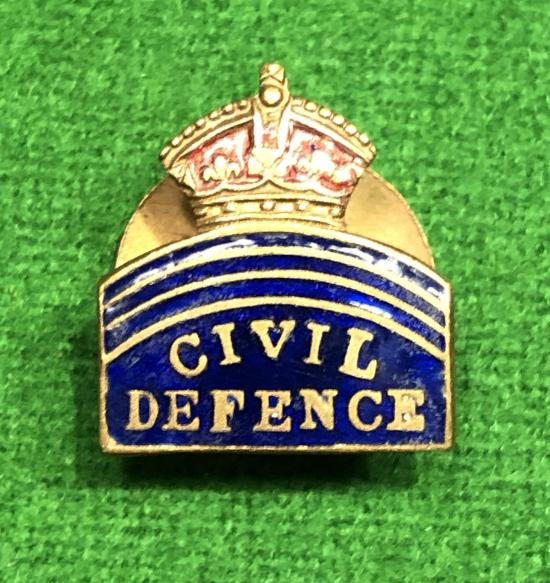 Civil Defence lapel badge.