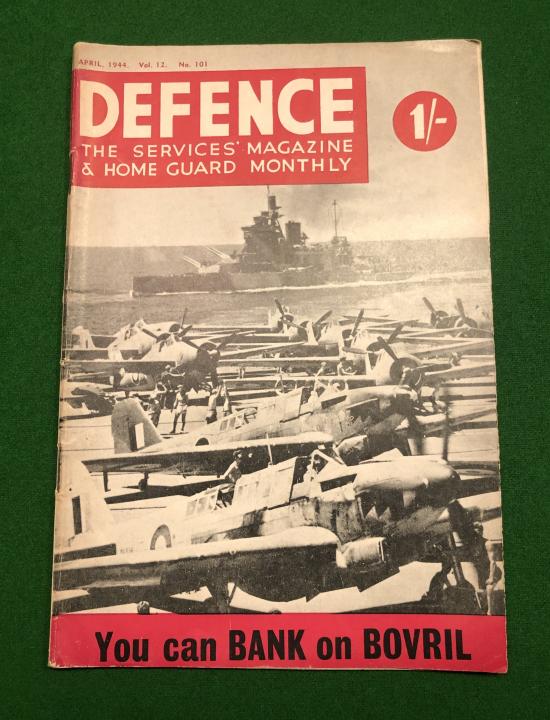 Defence-The Services' Magazine & Home Guard Monthly-1944.