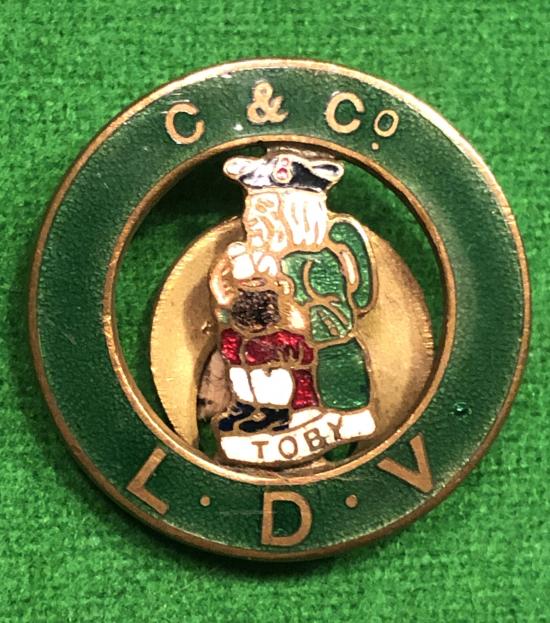 Charrington & Co. Ltd L.D.V. Lapel Badge.