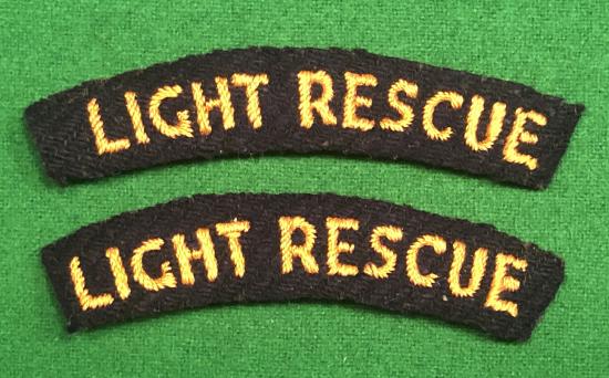 Light Rescue shoulder titles.