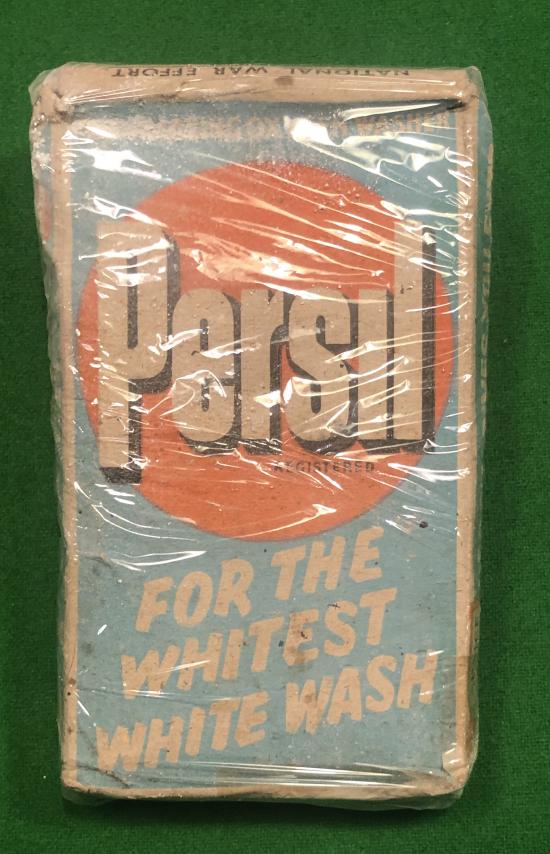 Wartime Packet of Persil Washing Powder .