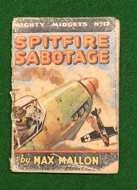 Child's ' Shelter Book ' - Spitfire Sabotage.