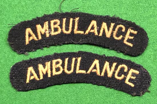 Civil Defence Ambulance titles.