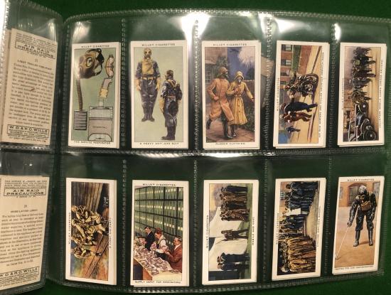 Will's Cigarettes ARP cards.