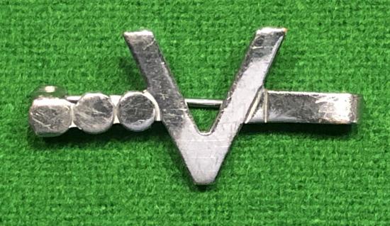 Victory lapel badge.