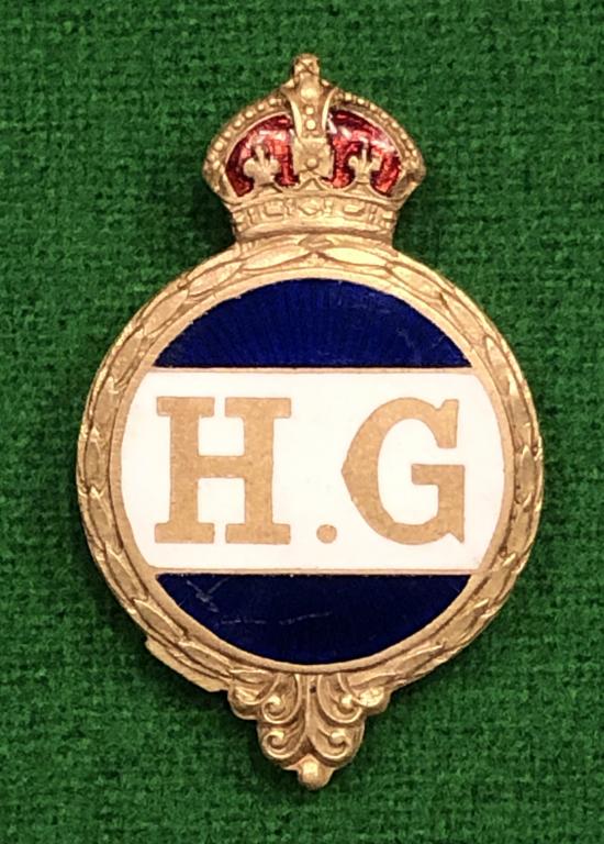 Home Guard Lapel badge.