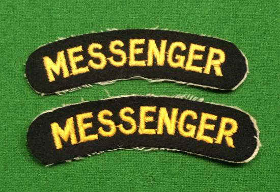 Civil Defence Messenger Titles.