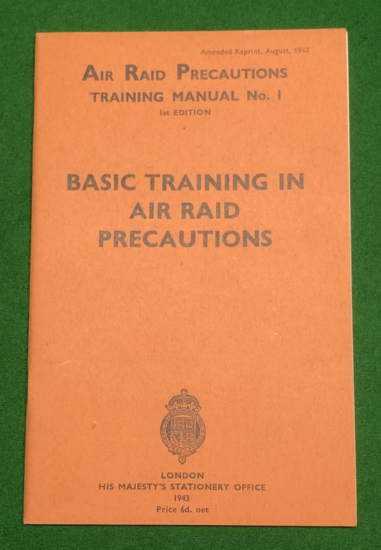 ARP Training Manual No.1 - Basic Training, Amended.