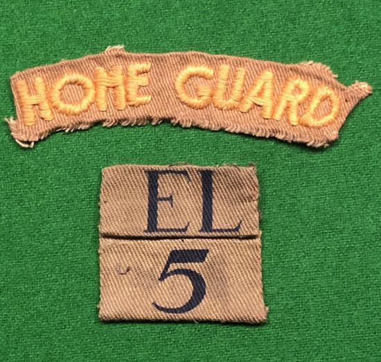 5th East Lancashire ( Preston )Home Guard Battalion Titles.