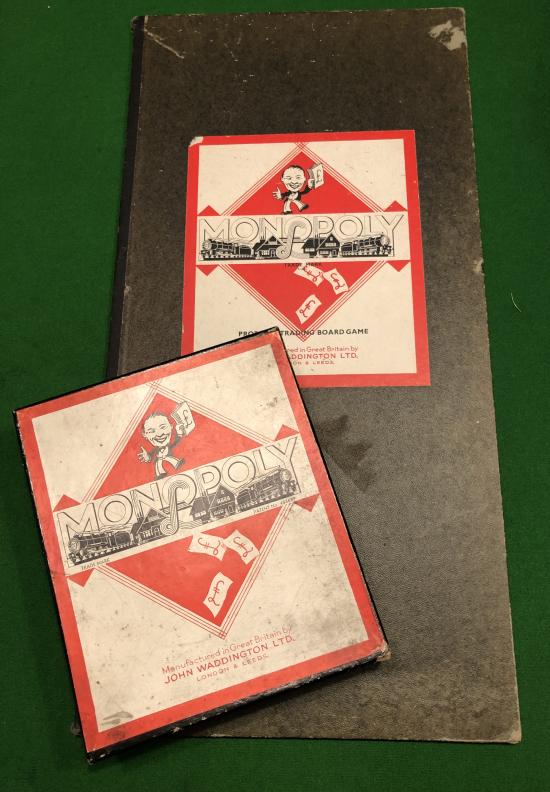 Wartime Monopoly Set.