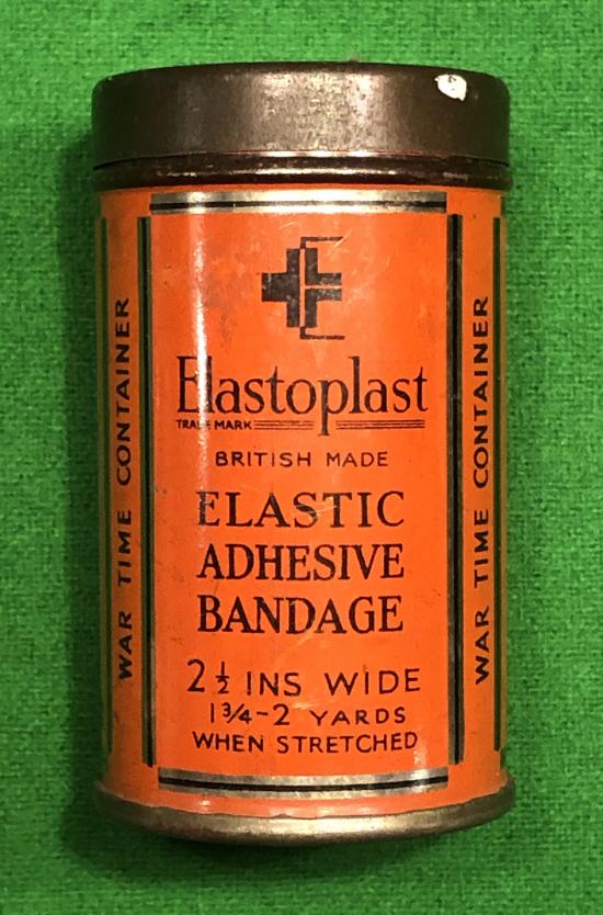 Wartime Elastoplast tin.