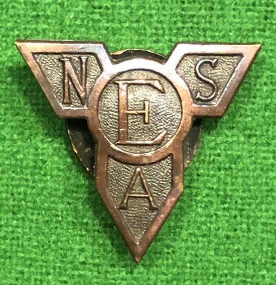 ENSA lapel badge.