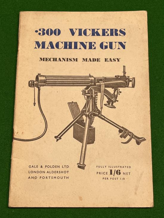 .300 Vickers Machine Gun Manual.