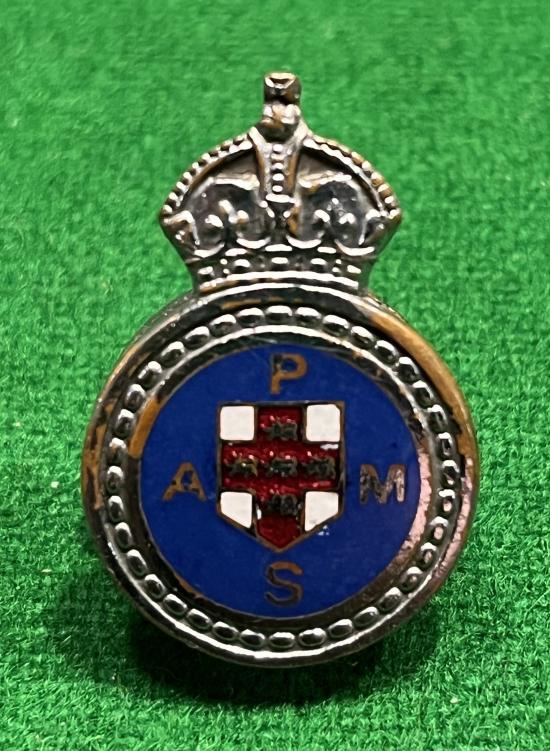 York City Police Auxiliary Messenger lapel badge.