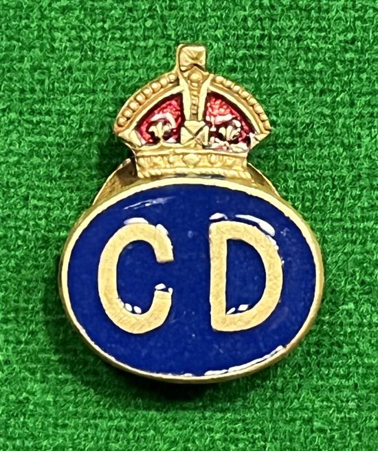 Civil Defence lapel badge.