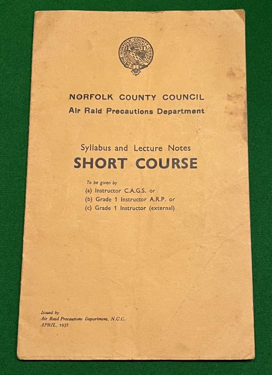 Norfolk County Council ARP Short Course Syllabus.