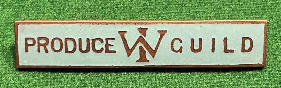 WI Produce Guild lapel badge.