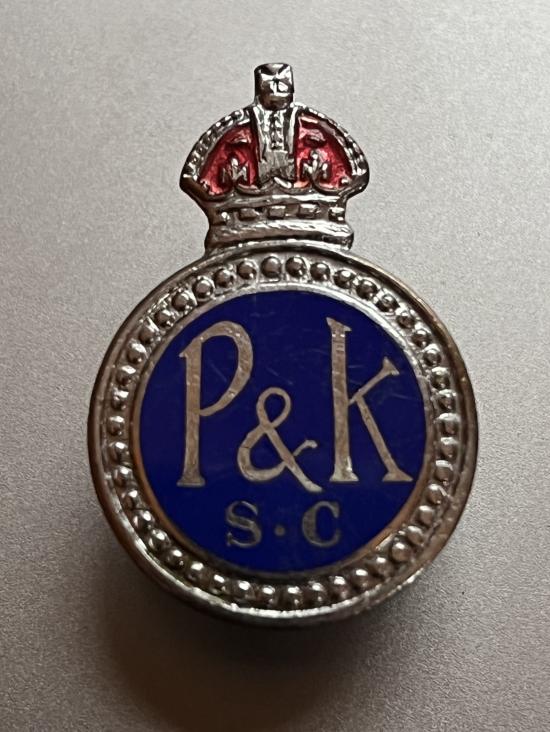 Perth & Kinross Special Constable Lapel Badge.