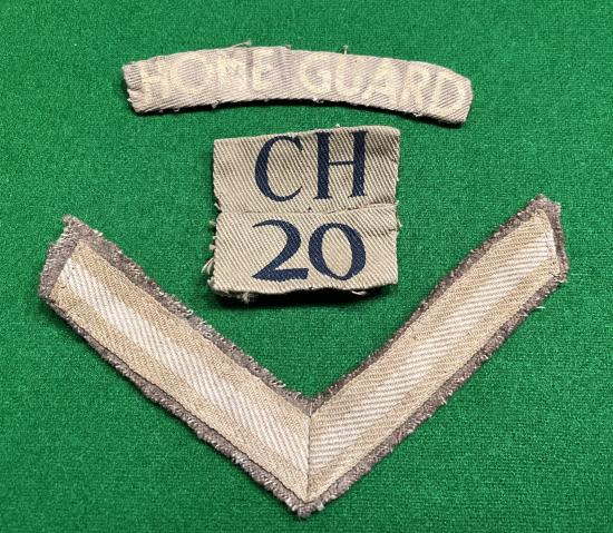 20th Cheshire (Great Sutton) Battalion Shoulder Titles.