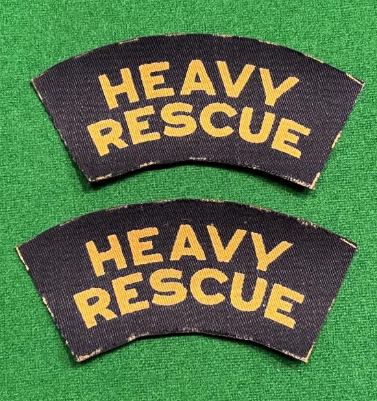 Civil Defence Heavy Rescue Titles.