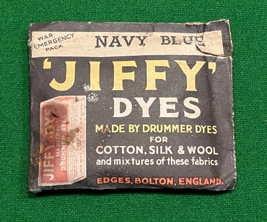 War Emergency Pack ' Jiffy Dyes '.