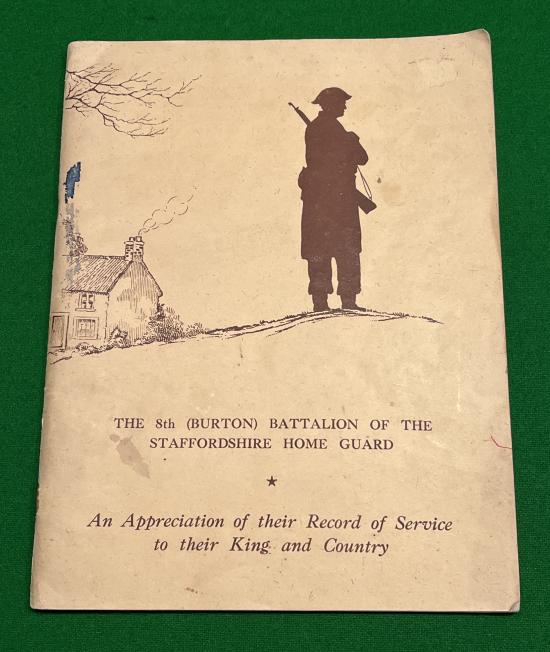 8th Burton Battalion Staffordshire Home Guard History.