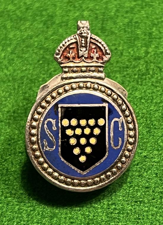 Cornwall Special Constable's lapel badge.