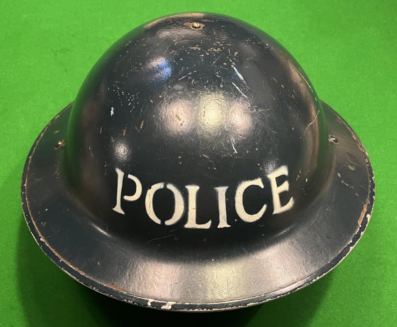 WW2 Police steel helmet.