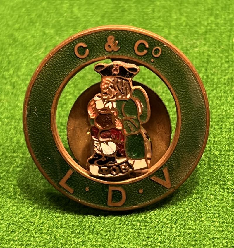 Charrington & Co. Ltd L.D.V. Lapel Badge.