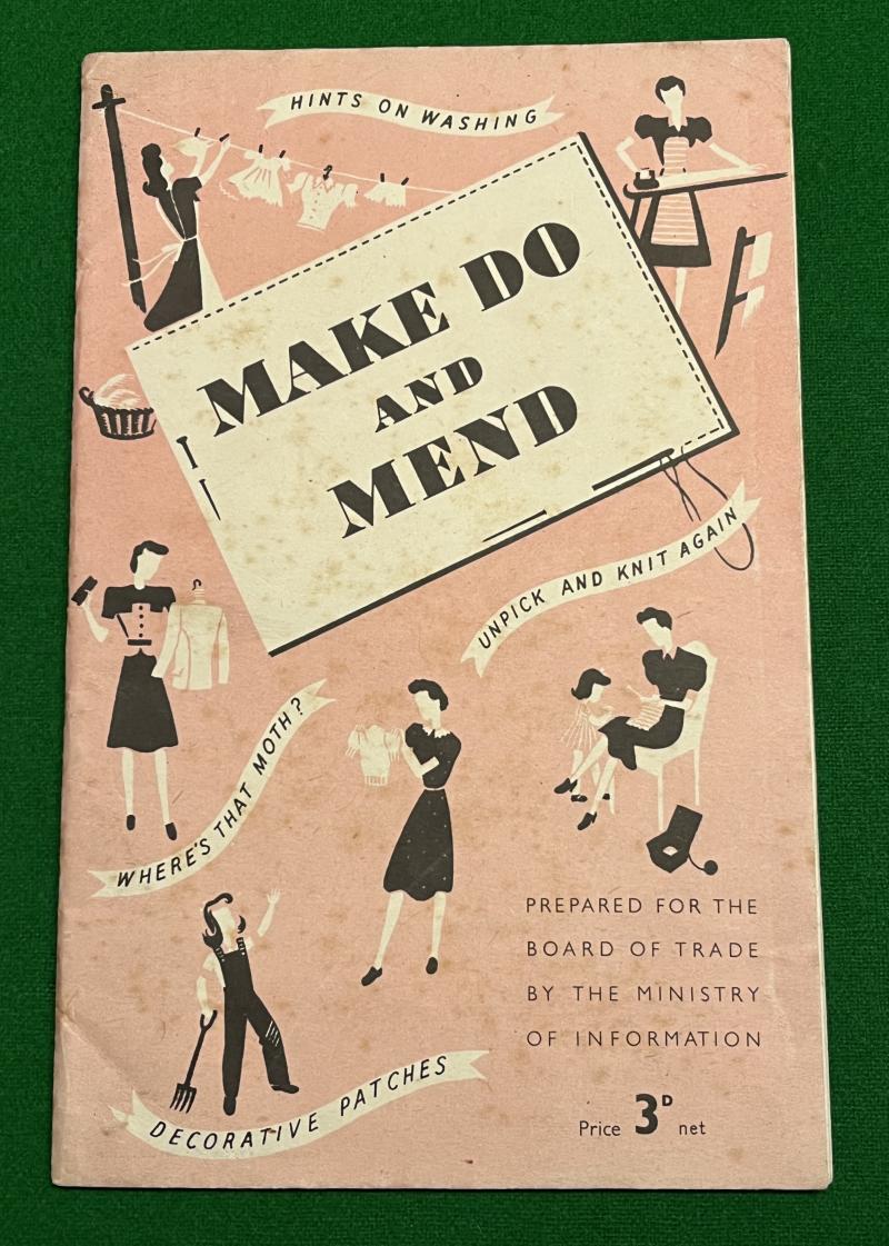 Make Do and Mend Booklet.