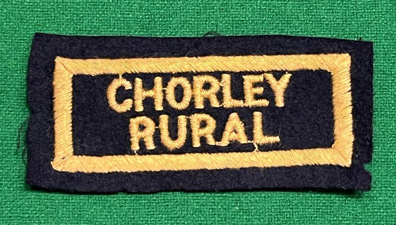 Chorley Rural CD Area Title.